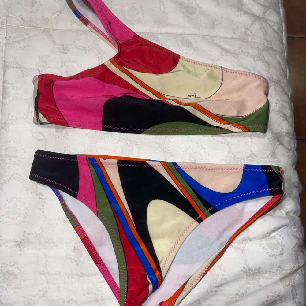 Emilio Pucci Kids Swim Bikini - Multicolor